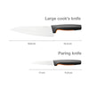 Fiskars Functional Form Cuchillos de Chef 2 piezas