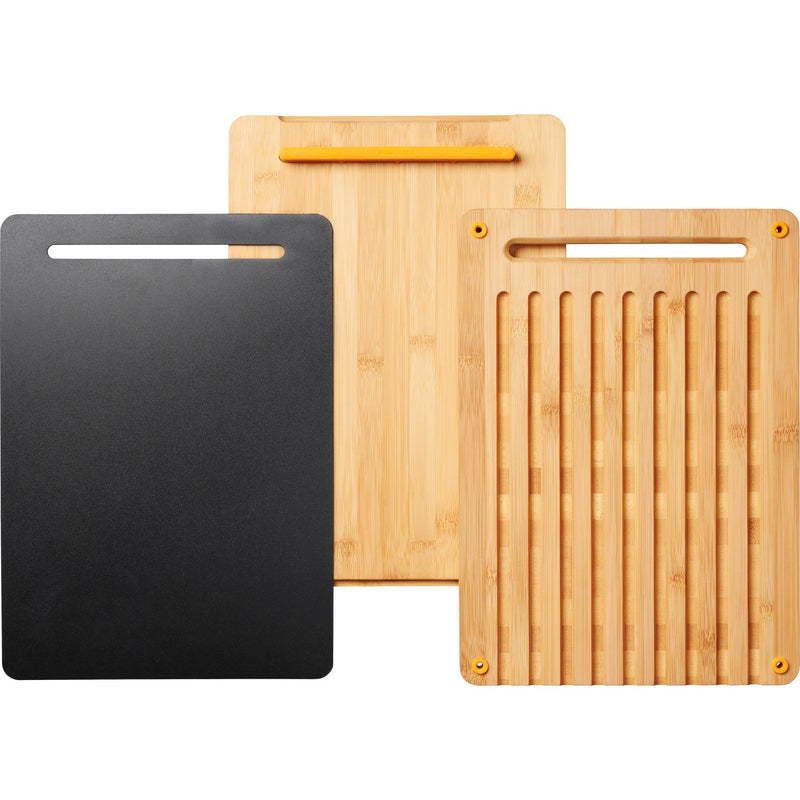 Juego de 3 tablas de cortar de bambú Functional Form Set de Fiskars