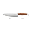 Cuchillo de cocinero Fiskars Norr 20 cm