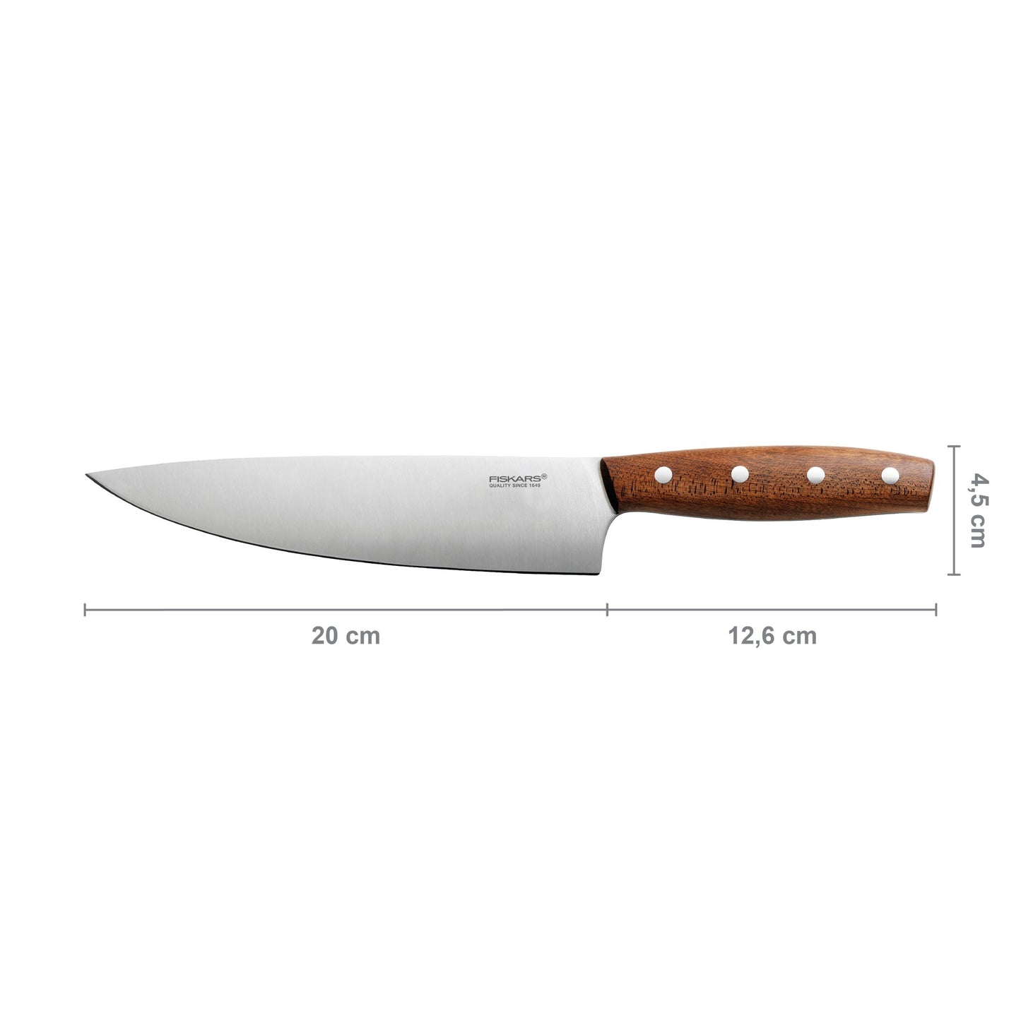 Cuchillo de cocinero Fiskars Norr 20 cm