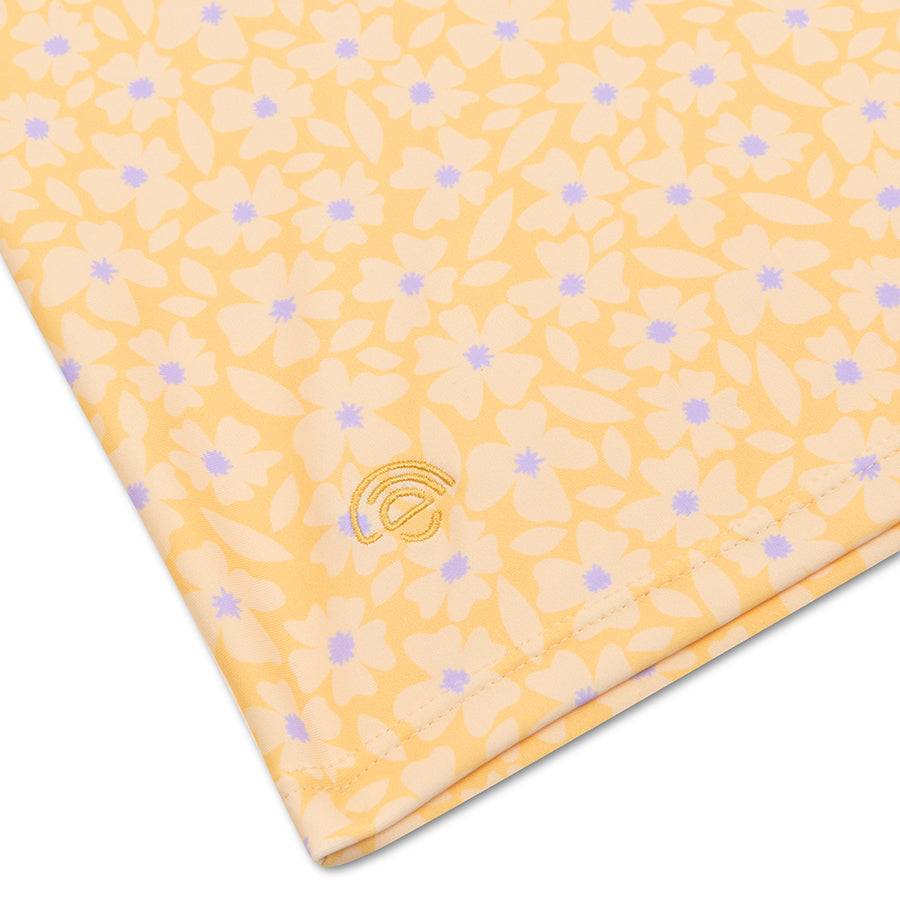 Florish | Camicia da nuoto rame giallo con maniche corte