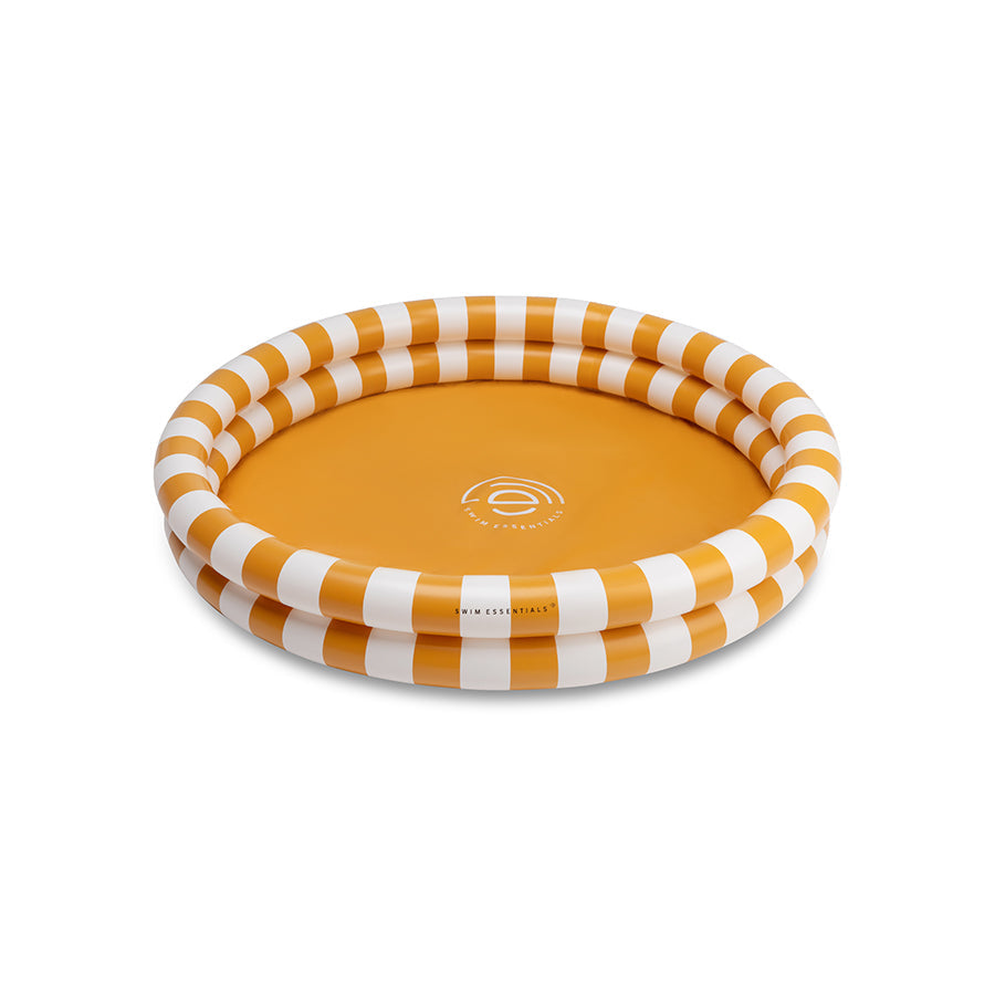 Flujo | Piscina de bebé blanco amarillo Ø 100 cm