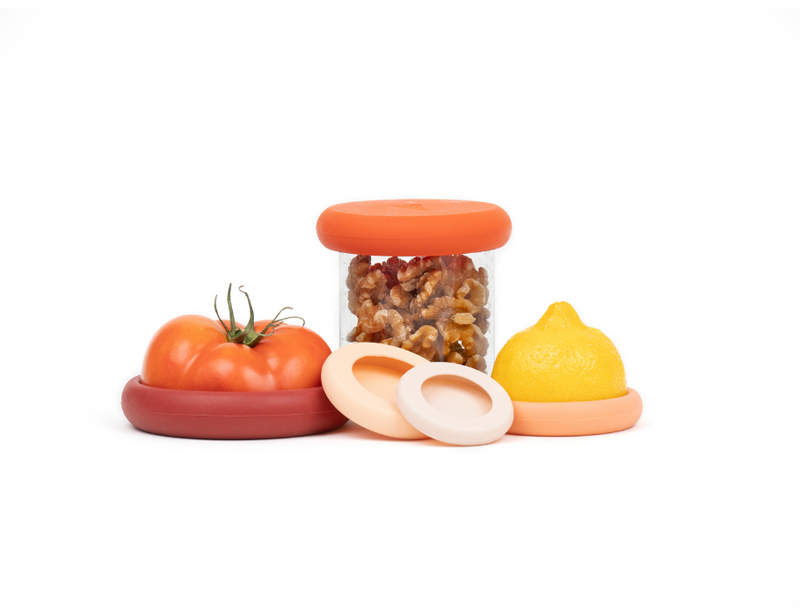 Food huggers foodhuggers - terra cotta - 5 stuks