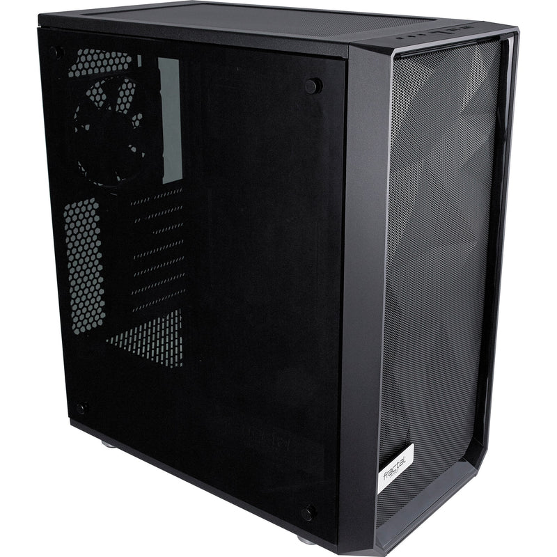Fractal design meshify c midi tower behuizing (zwart | 2x usb-a | tempered glass)