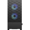 Fractal design pop air rgb midi tower behuizing (zwart | 2x usb-a | rgb | tempered glass)