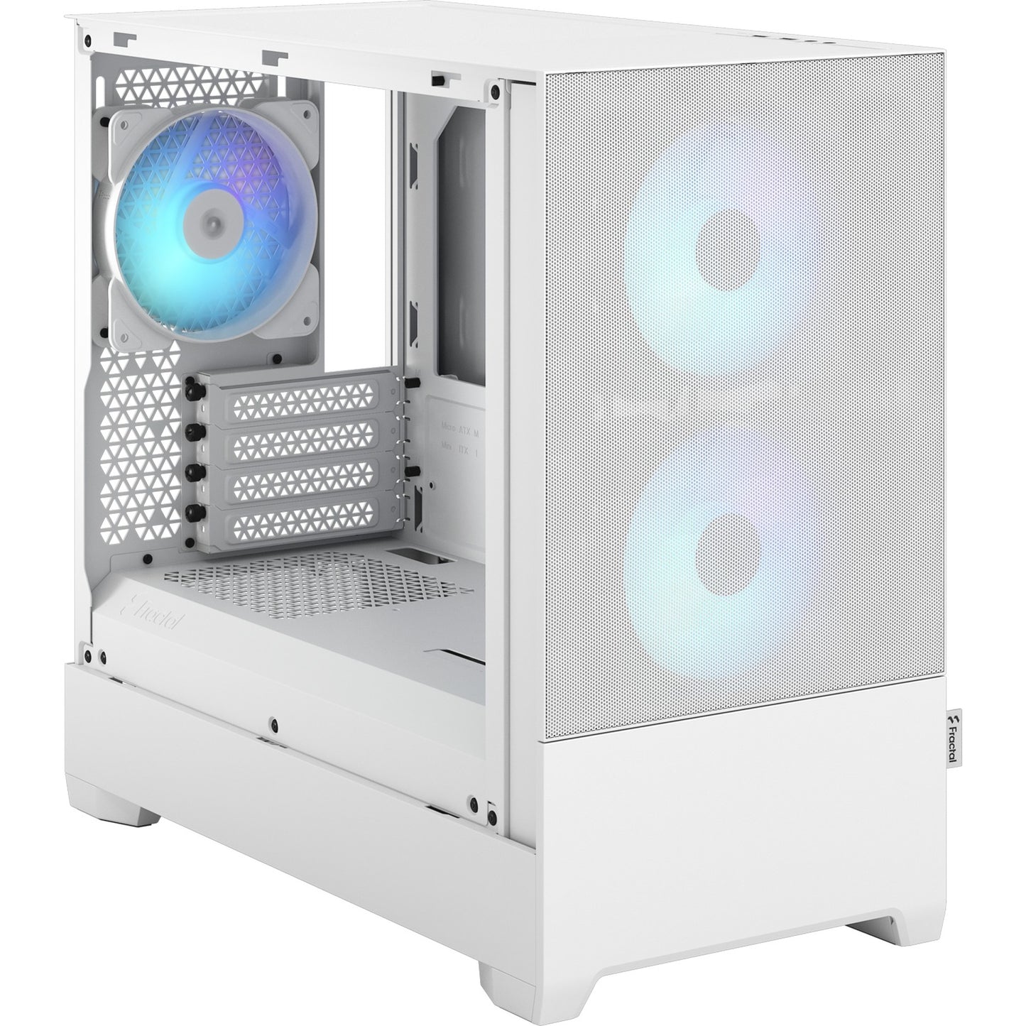 Design frattale pop mini aria rgb bianca tg clear tint