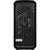 Diseño fractal torrent negro sólido
