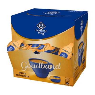 Frisian flag gold band cups (200x 7ml)