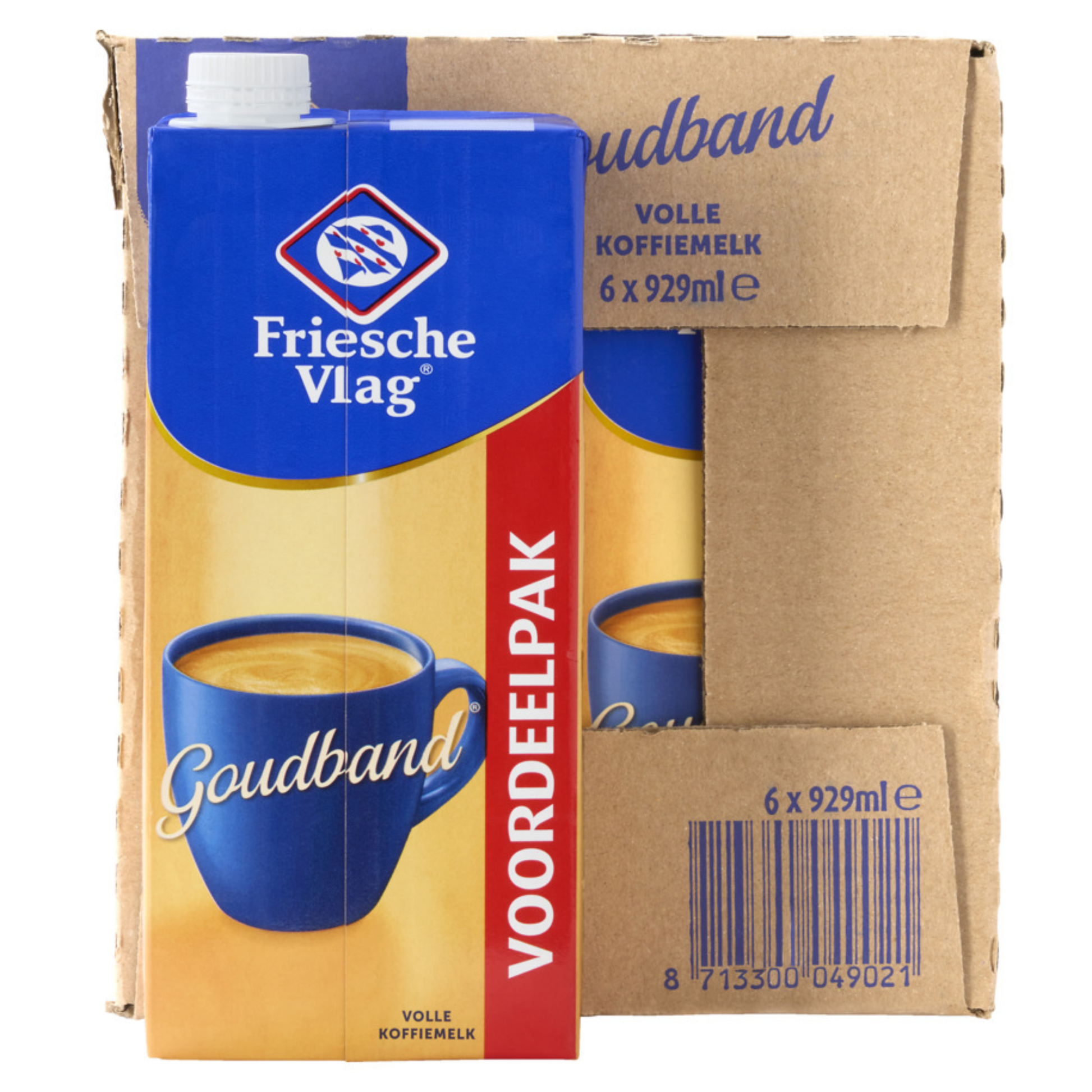 Friesche vlag goudband pak (6x 929ml)