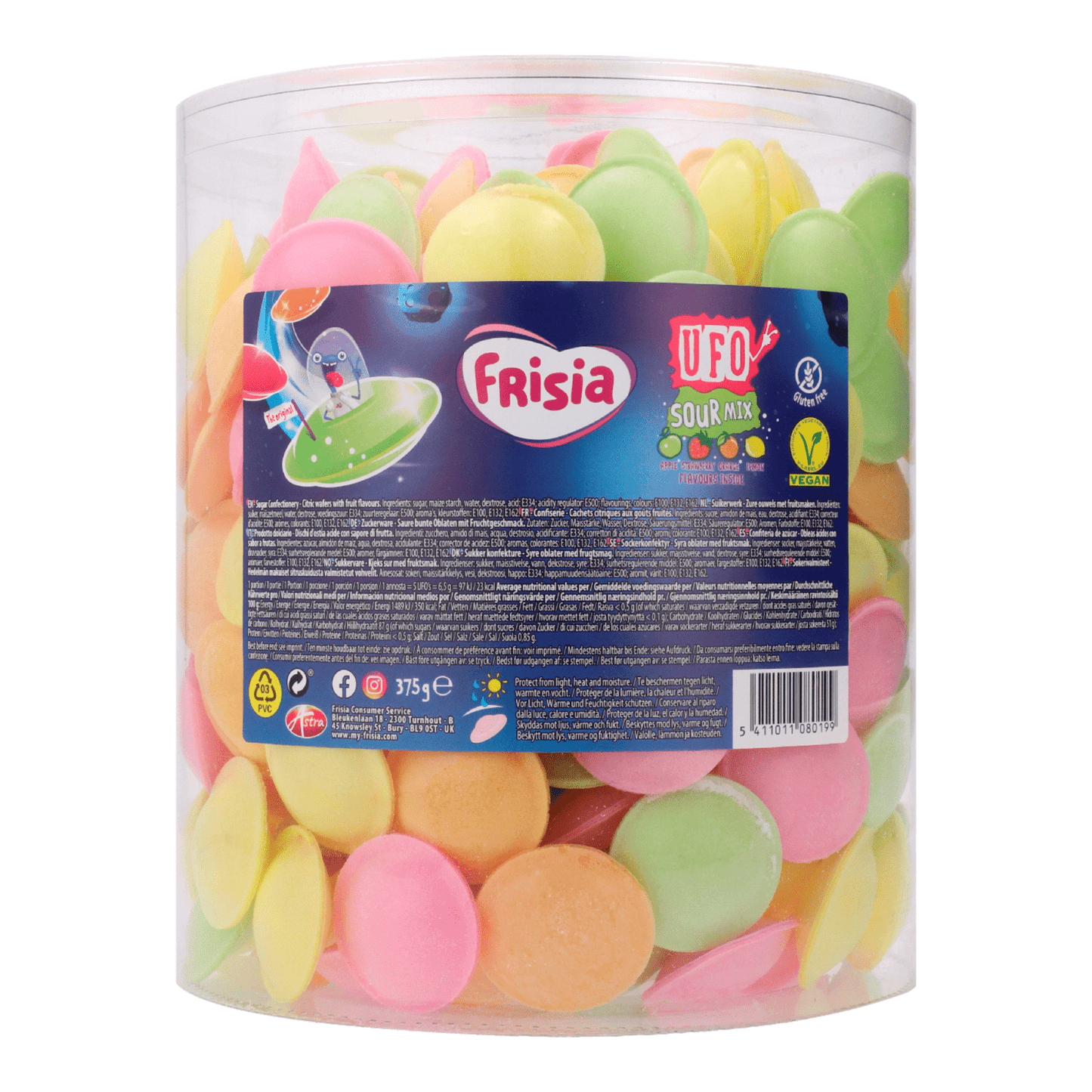 UFO di frutta acerba Frisia (300 pezzi)