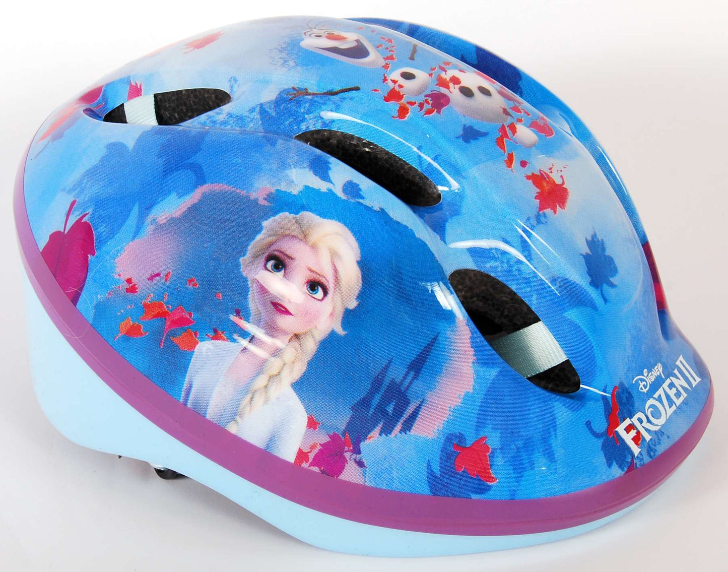 Helmet blu rosa blu di pattinaggio blu Disney Scattina di taglia rosa 51-55 cm