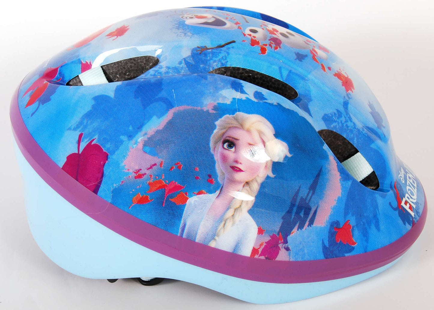 Helmet blu rosa blu di pattinaggio blu Disney Scattina di taglia rosa 51-55 cm