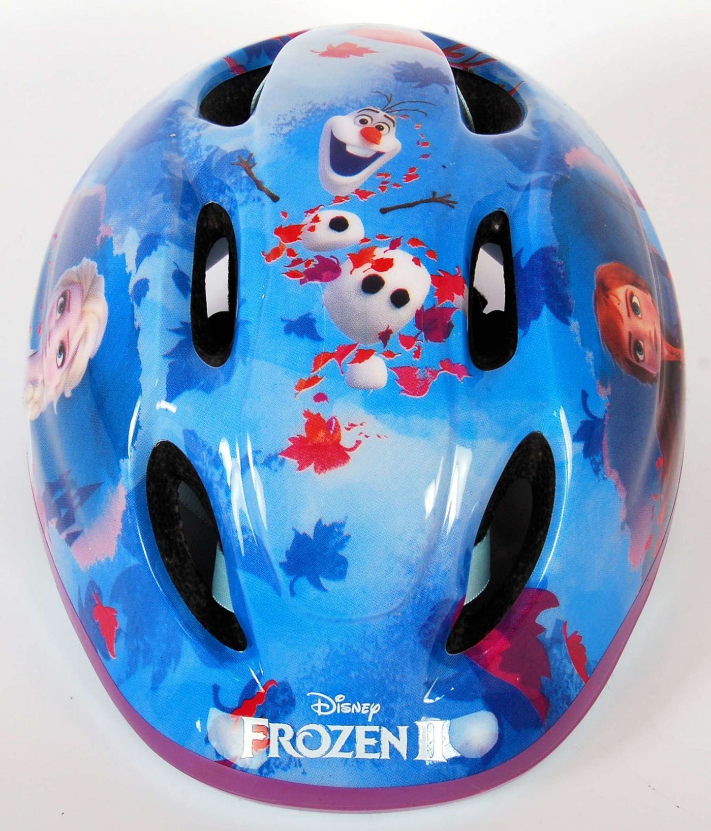 Helmet blu rosa blu di pattinaggio blu Disney Scattina di taglia rosa 51-55 cm