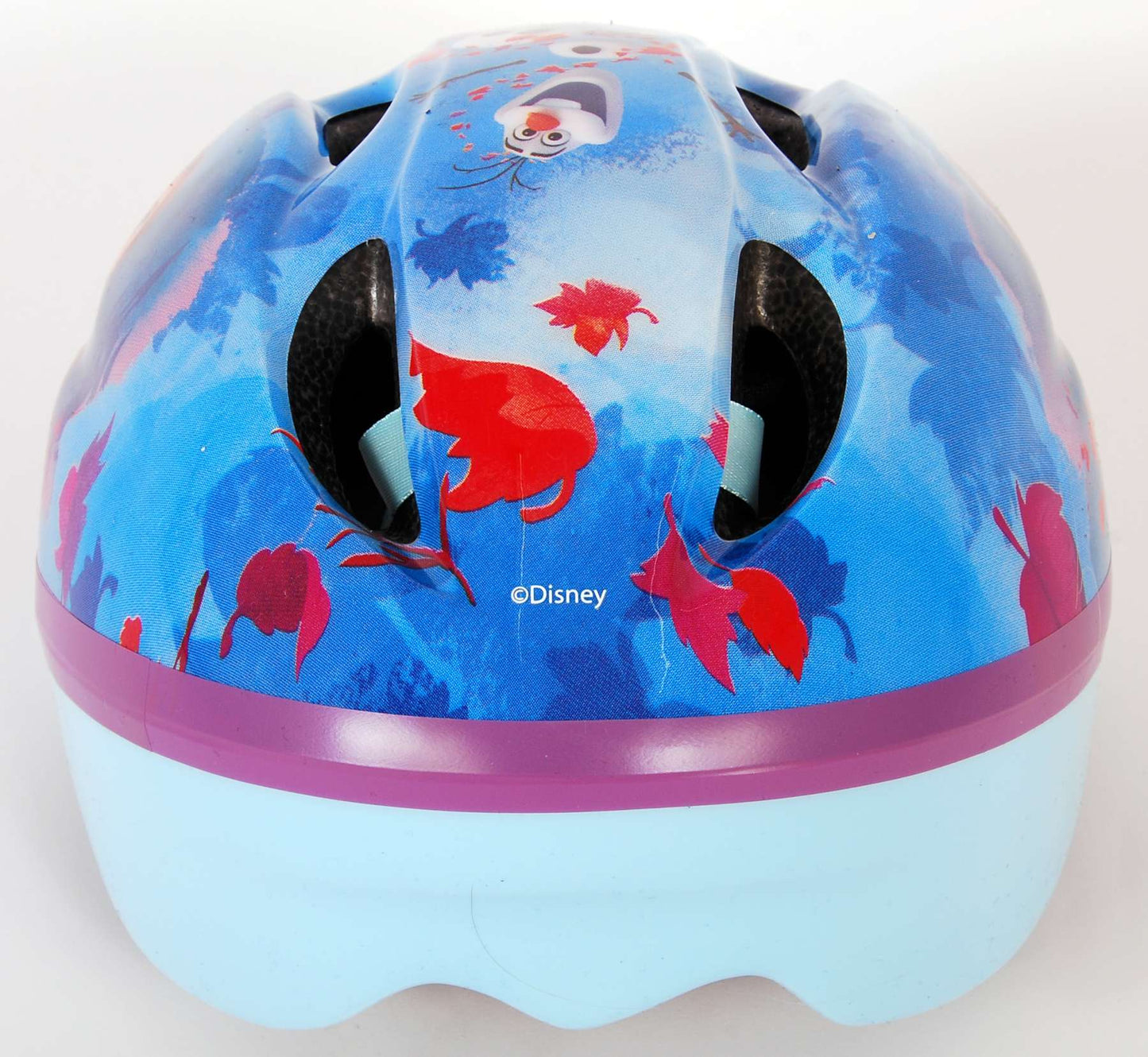 Disney Frozen Bicycle Skate Casco azul Rosa tamaño 51-55 cm