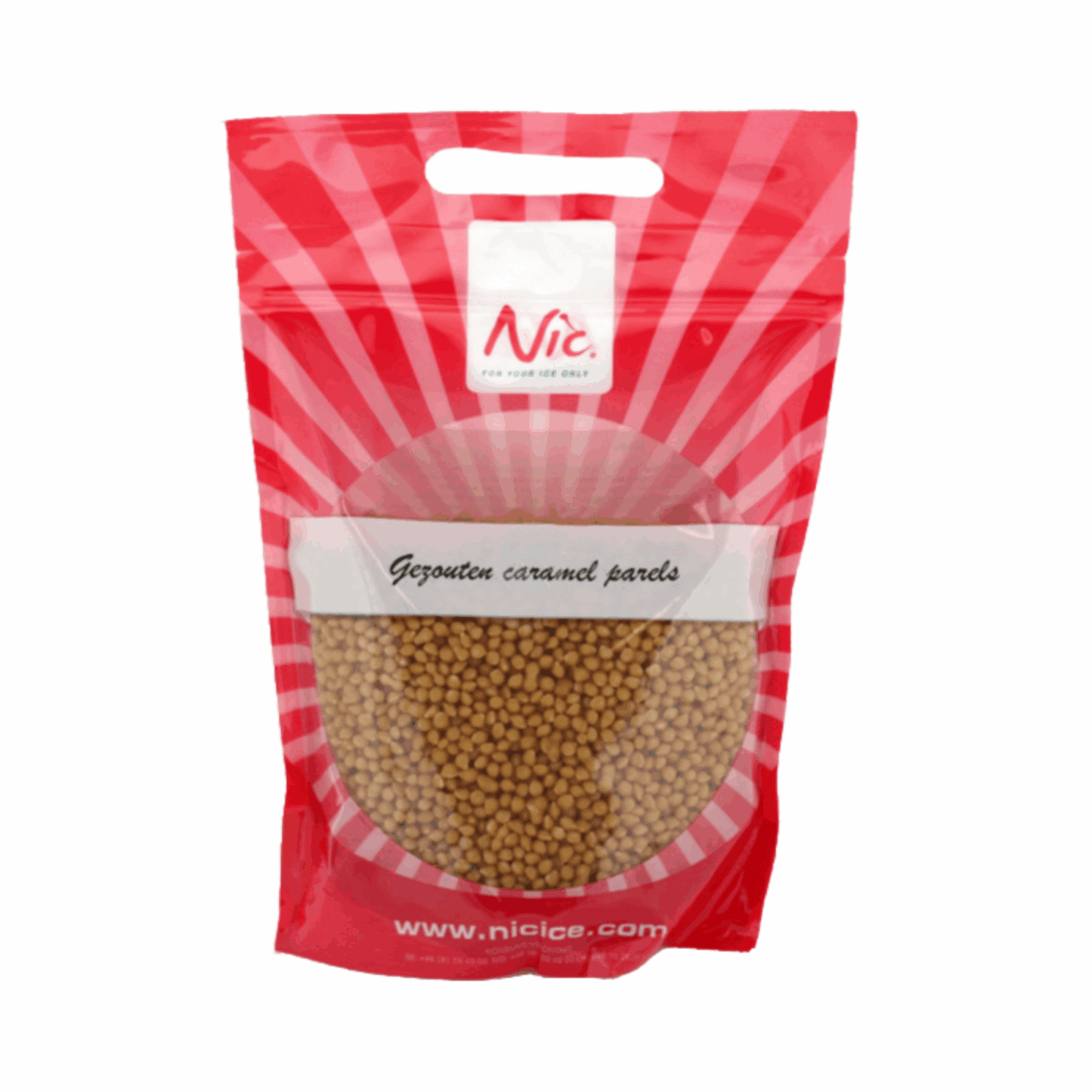 Perlas de caramelo salado Nic (1kg)