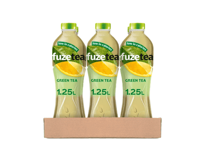 Fuze tea green tea cap (6x 1.25 liters)