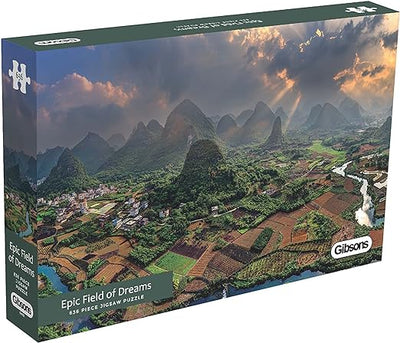 Pic gibsons puzzel field of dreams in guilin 636 stukjes