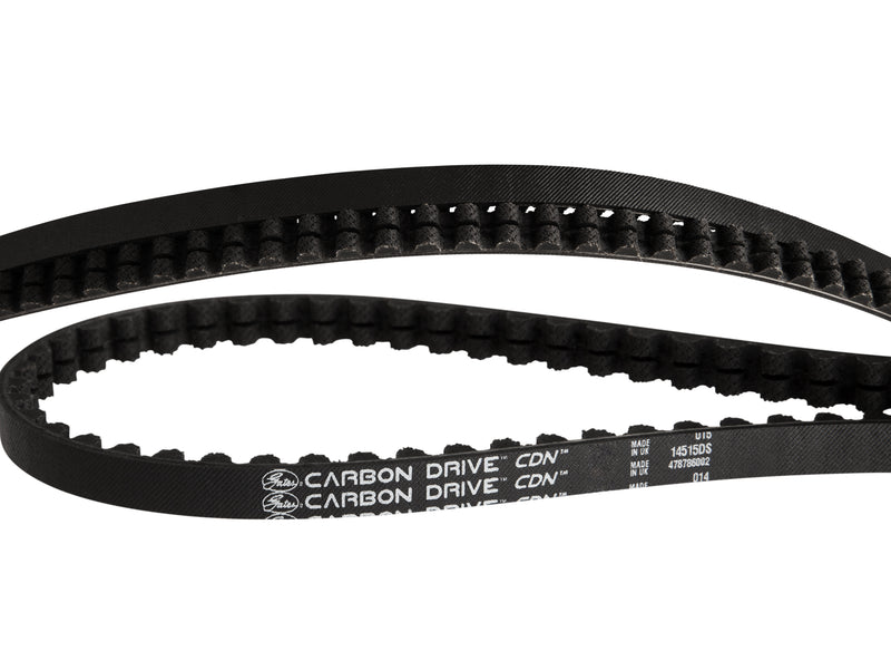 Gates CDN Cintura in carbonio Drive 122 denti neri