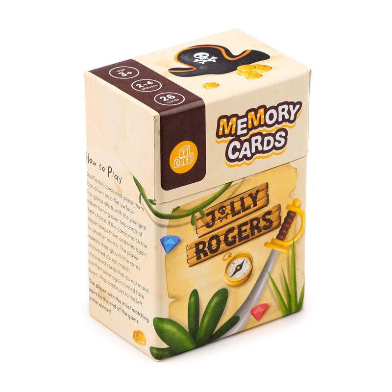Set di schede di memoria Jolly Rogers Pirate Kids