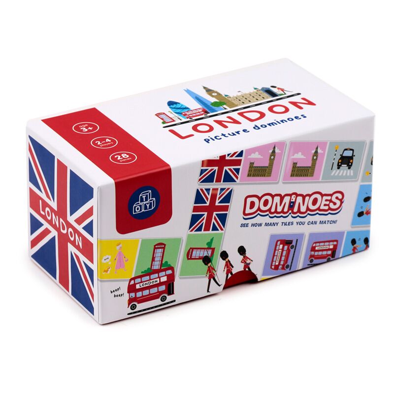 Set di domino souvenir di Londra souvenir