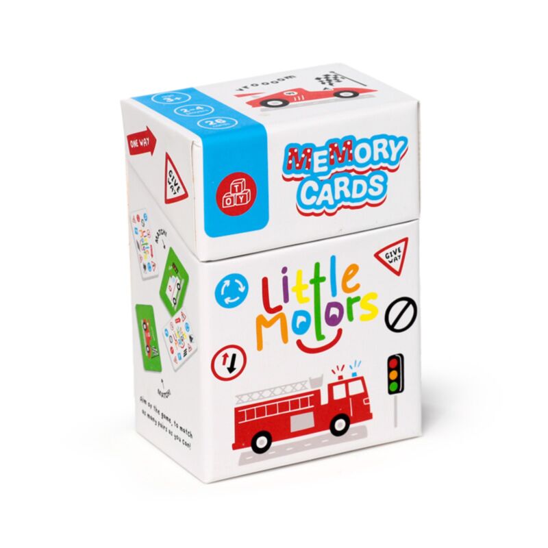 Small Motors Juego de tarjetas de memoria para niños