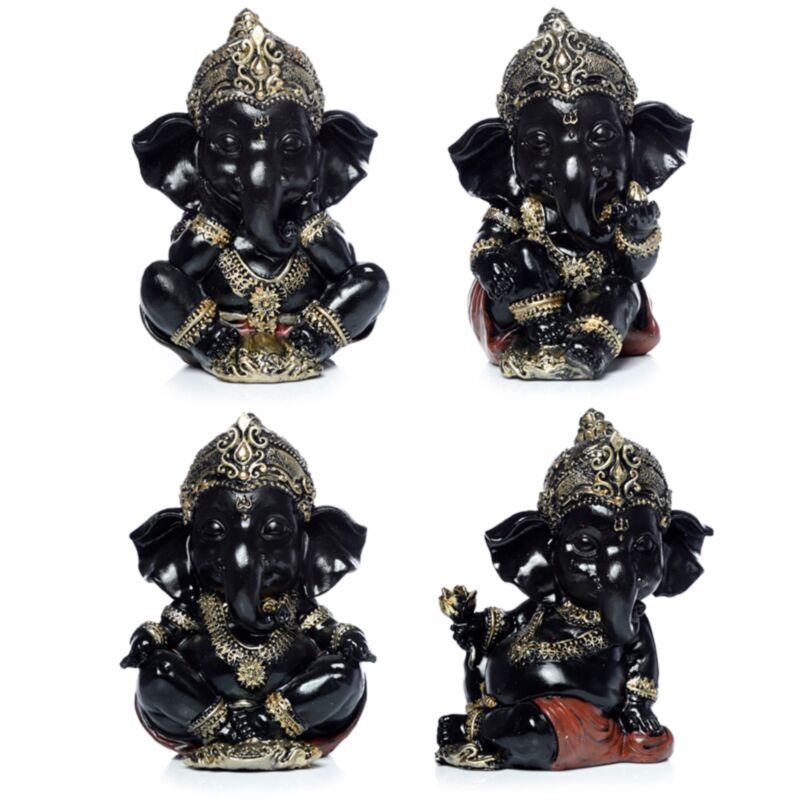 Ganesh in oro nero
