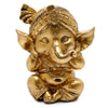 Set 3 gouden ganesh hoor spreek zie geen kwaad