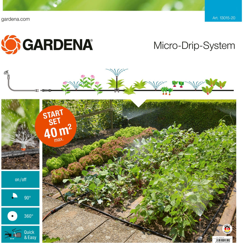 GARDENA MDS Startset voor bloembedden en moestuinen