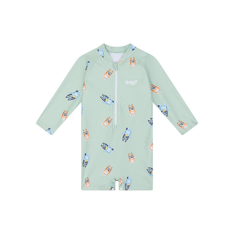 Bluey | groen uv zwempak jongens