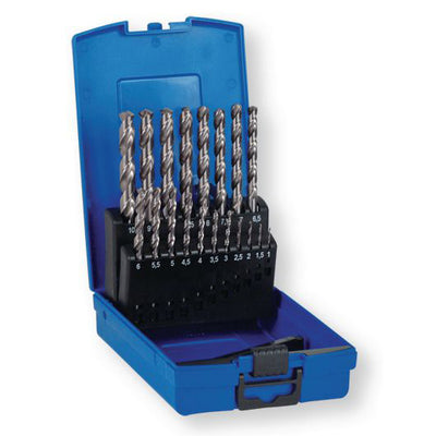 130747 Set di perforazione a spirale HSS 19 Party 1 T M 10 mm
