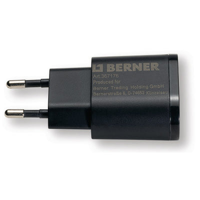 Berner laadstekker 230v usb 1 amp