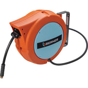 Berner luchthaspel 15bar 10m �8mm zelfoprollend oranje - afbeelding 1