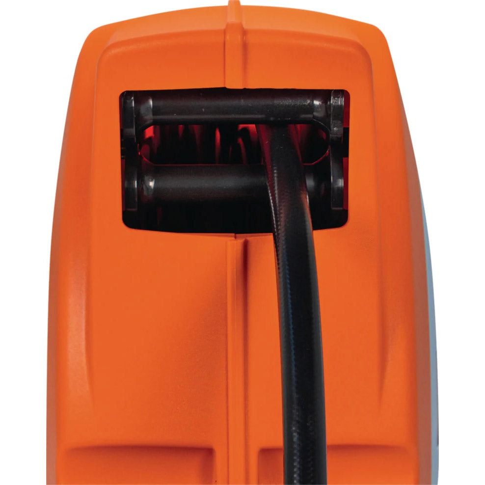 Berner luchthaspel 15bar 10m �8mm zelfoprollend oranje