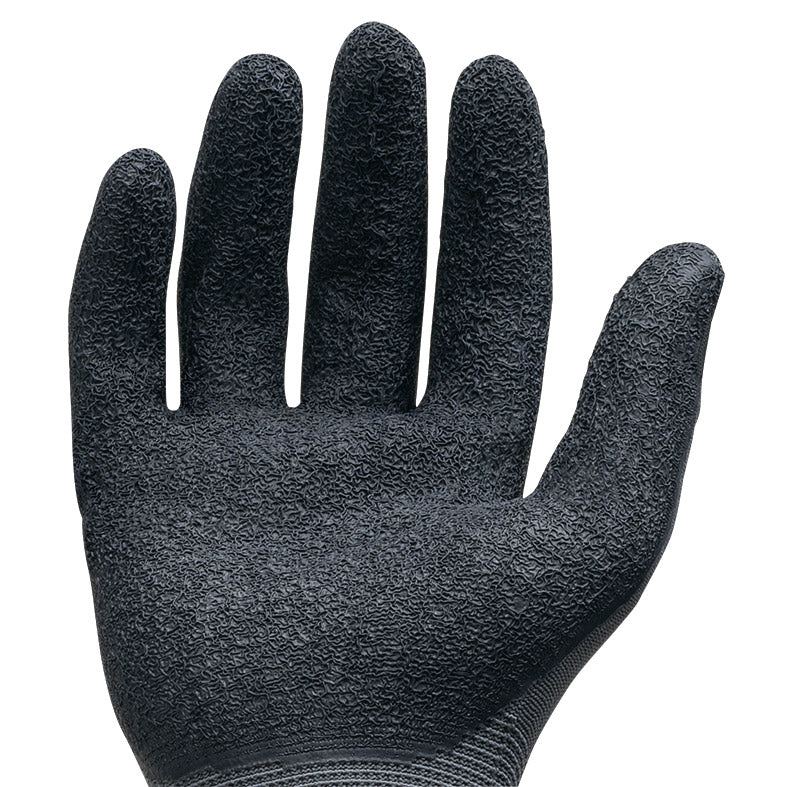 Guantes de trabajo bernés B-GRIP Tamaño de látex 9 Cat.2 Negro Gris