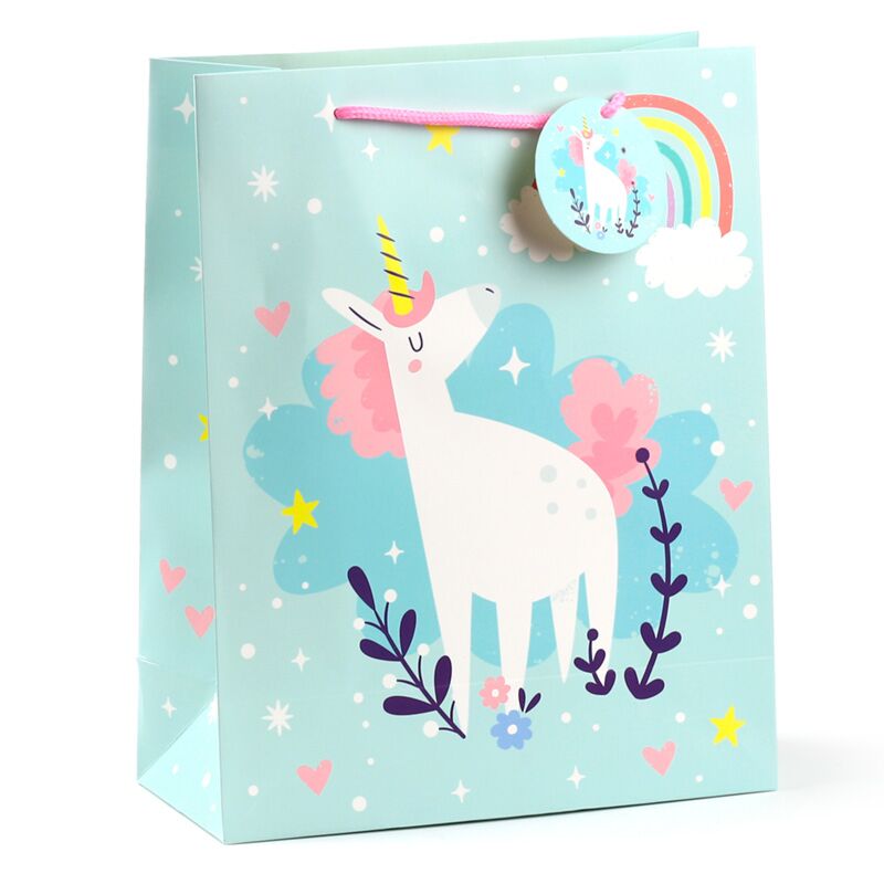 Magia unicorno - borsa regalo grande