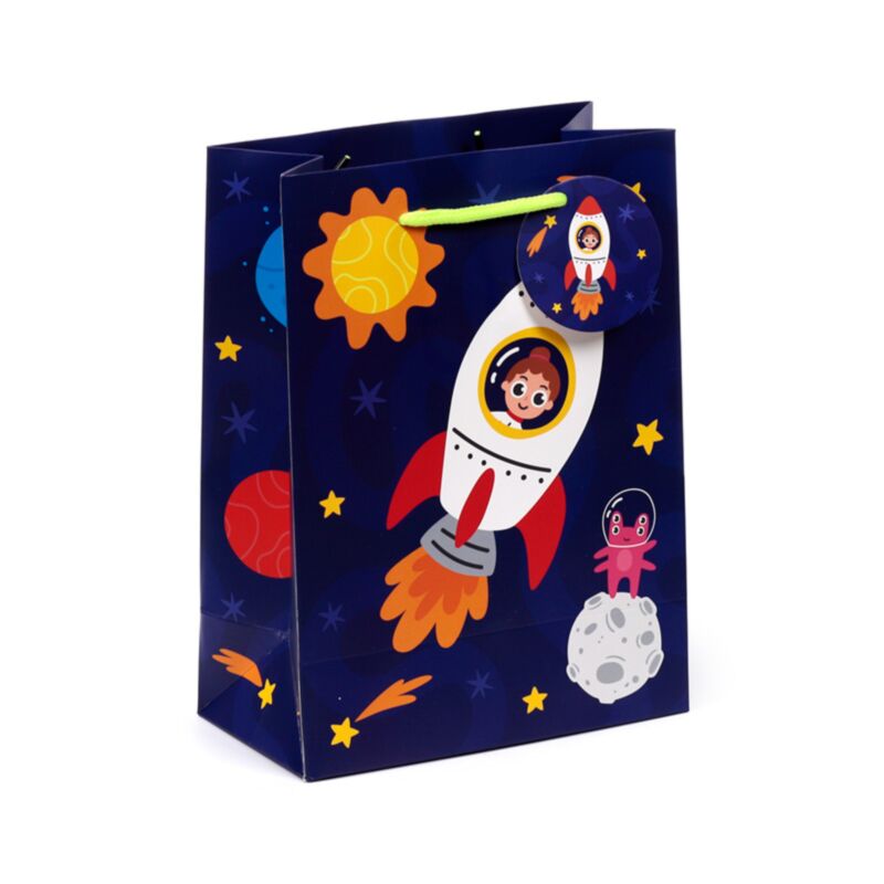 Sacchetto regalo astronauta medio