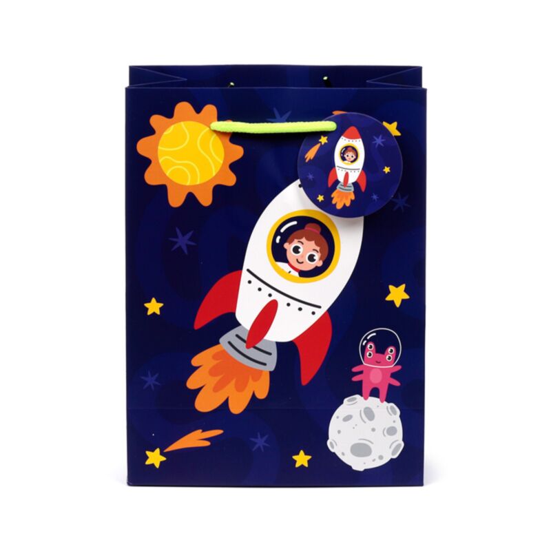 Sacchetto regalo astronauta medio