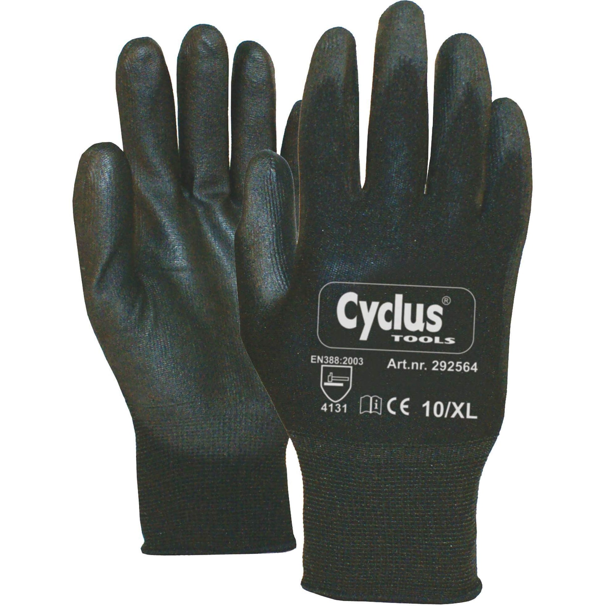 Cycplus Work Gloves Pu-Flex XL (10) Nero