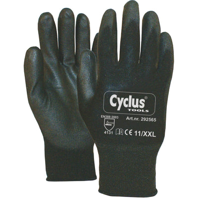 Guantes de trabajo Cycplus Pu-Flex Xxl (11) Negro