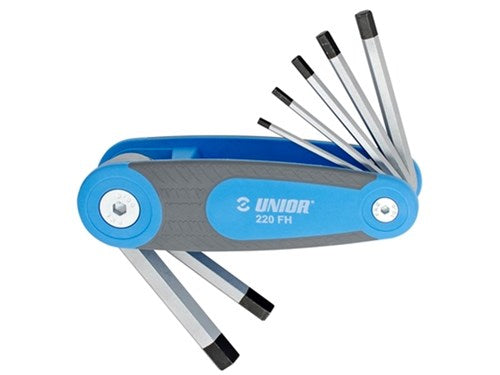 Knife tascabile Unior Allen Keys Set di seminari da 2,5-10 mm