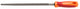 Lima redonda Unior tools con mango 7,5 mm