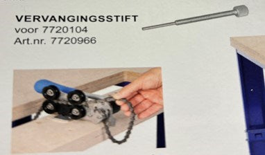 Cycplus cyclus reservestift voor chain cut'r 720104