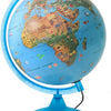 Globo terráqueo: globo de 25 cm con iluminación LED (0325bu)