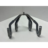 Takel co ophanghaken met beschermingsrubber rvs (2st) - afbeelding 1