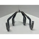 Takel co ophanghaken met beschermingsrubber rvs (2st)
