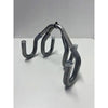 Takel co ophanghaken met beschermingsrubber rvs (2st)