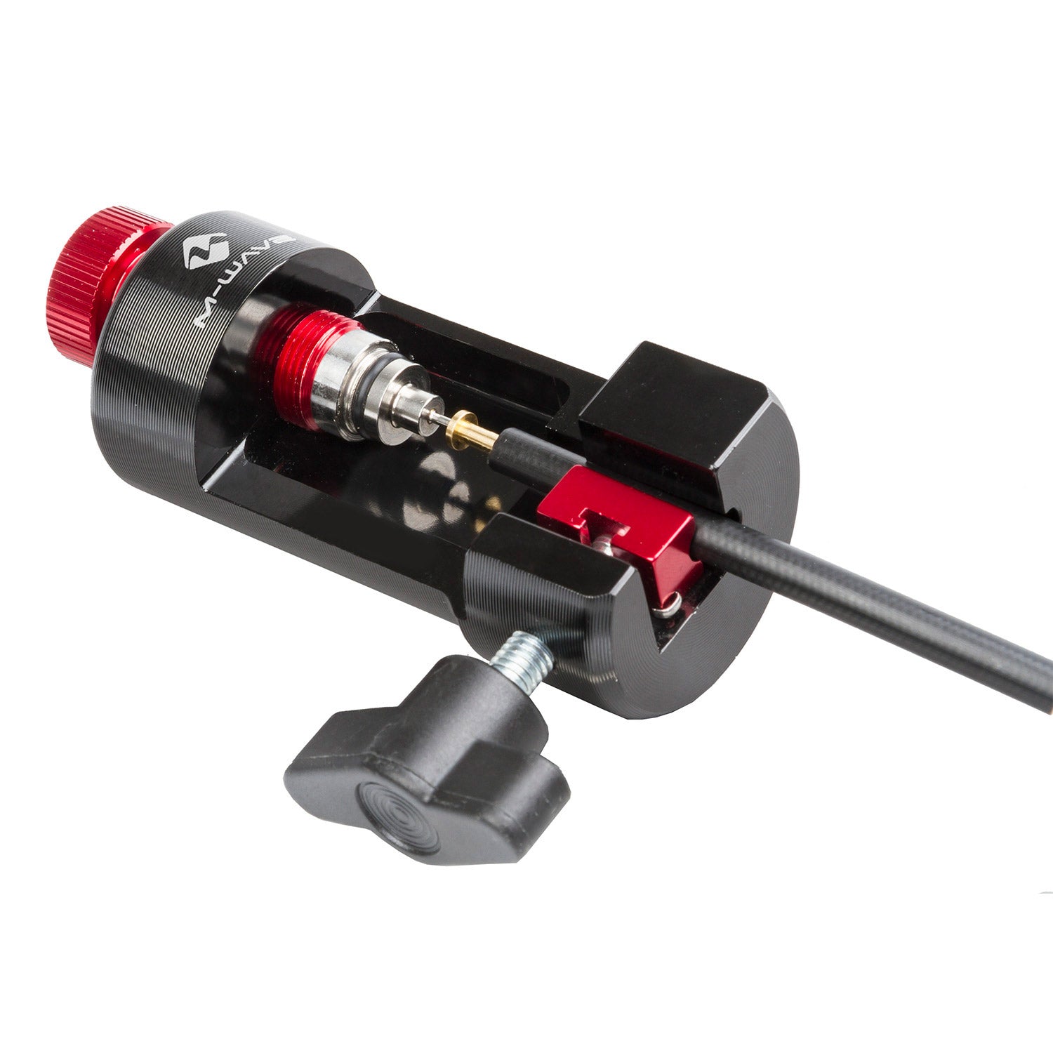 M-wave nippelpers voor hydraulische remleiding