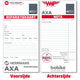 Repair cards numbered per 250 (workshop card)
