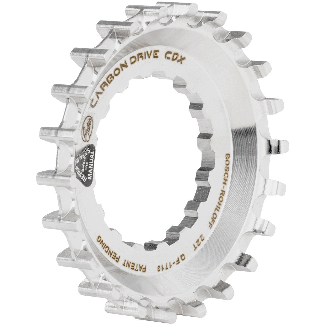 Gates Gear CDX 22T Bosch DM con offset per Rohloff