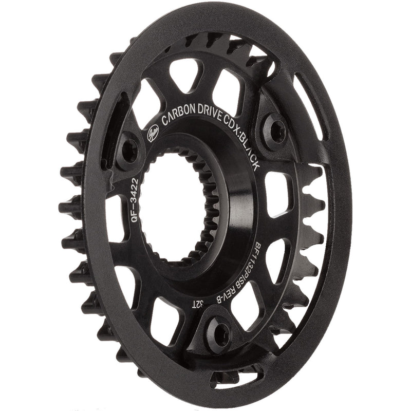 Gates Gear CDX 32T Fin Line Black